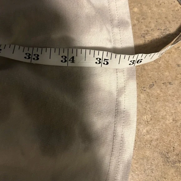 Jane and Delancey Dress - gray/white tie dye tiered sleeveless soft and cozy - Picture 8 of 8